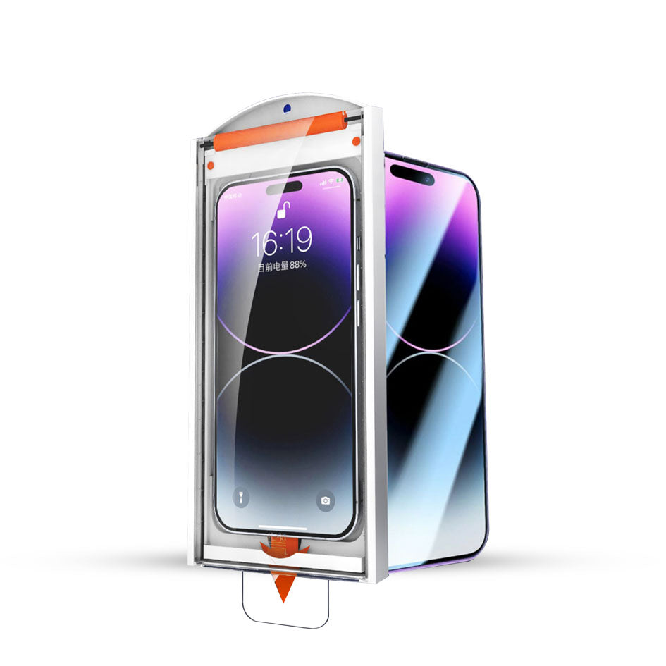 GXM G4 Premium Screen Protector Auto-Alignment Kit For iPhone 16 15 14 13 12 Pro Max