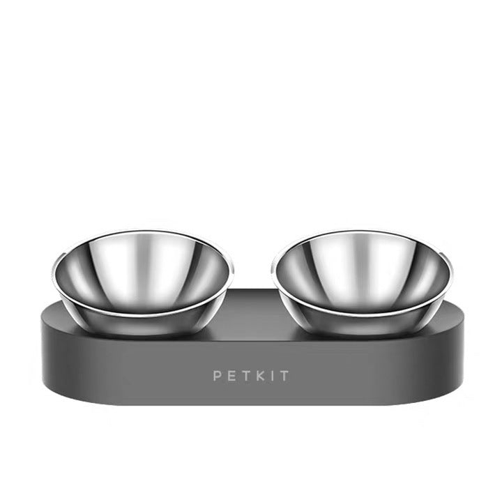 PETKIT Dual Adjustable Feeding Bowl 15° Adjustable Detachable Design PC 304 Stainless Steel Bowls
