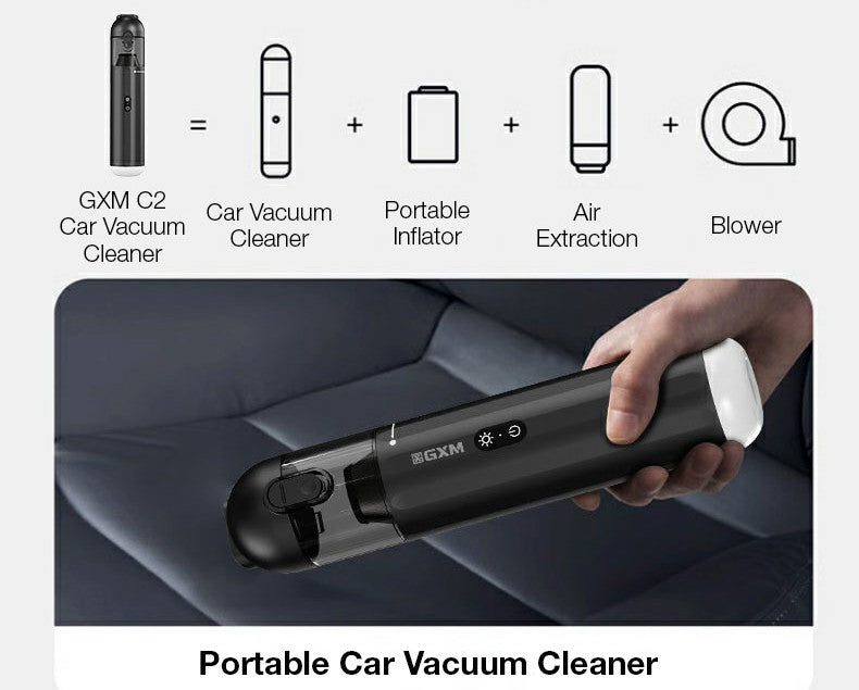 GXM V2 Car Vacuum Cleaner 10000 Pa Suction Power