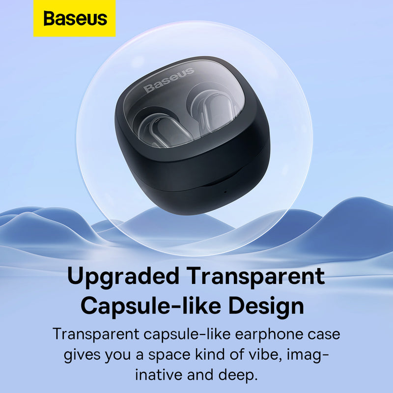 Baseus Bowie WM02 True Wireless Earphones Bluetooth 5.3 25H Battery Life Deep Bass Rapid Charge Silicon Ear Tips Earbuds