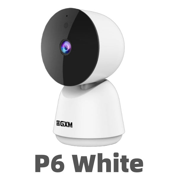 GXM P6 5MP 3K Smart Camera CCTV Baby Monitor Night Vision 360 Rotation DualBand IP Security Camea Dual-Band WiFi 2.4G/5G | 360° Auto Tracking | Night Vision | AI Detection | 2-Way Audio | Supports PC Web Viewing | Up to 256GB SD | SG 1-Year Warranty