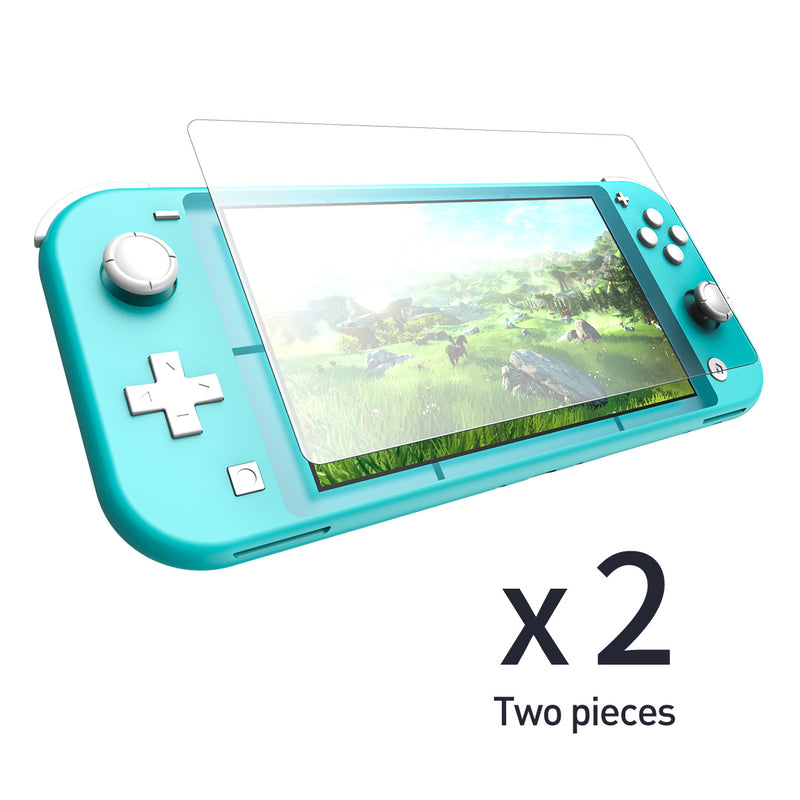 Baseus Nintendo Switch Lite 0.3mm Tempered Glass Screen Protector HD Clear Full Screen Coverage Sweat And Fingerprint Proof Clear Tempered Glass