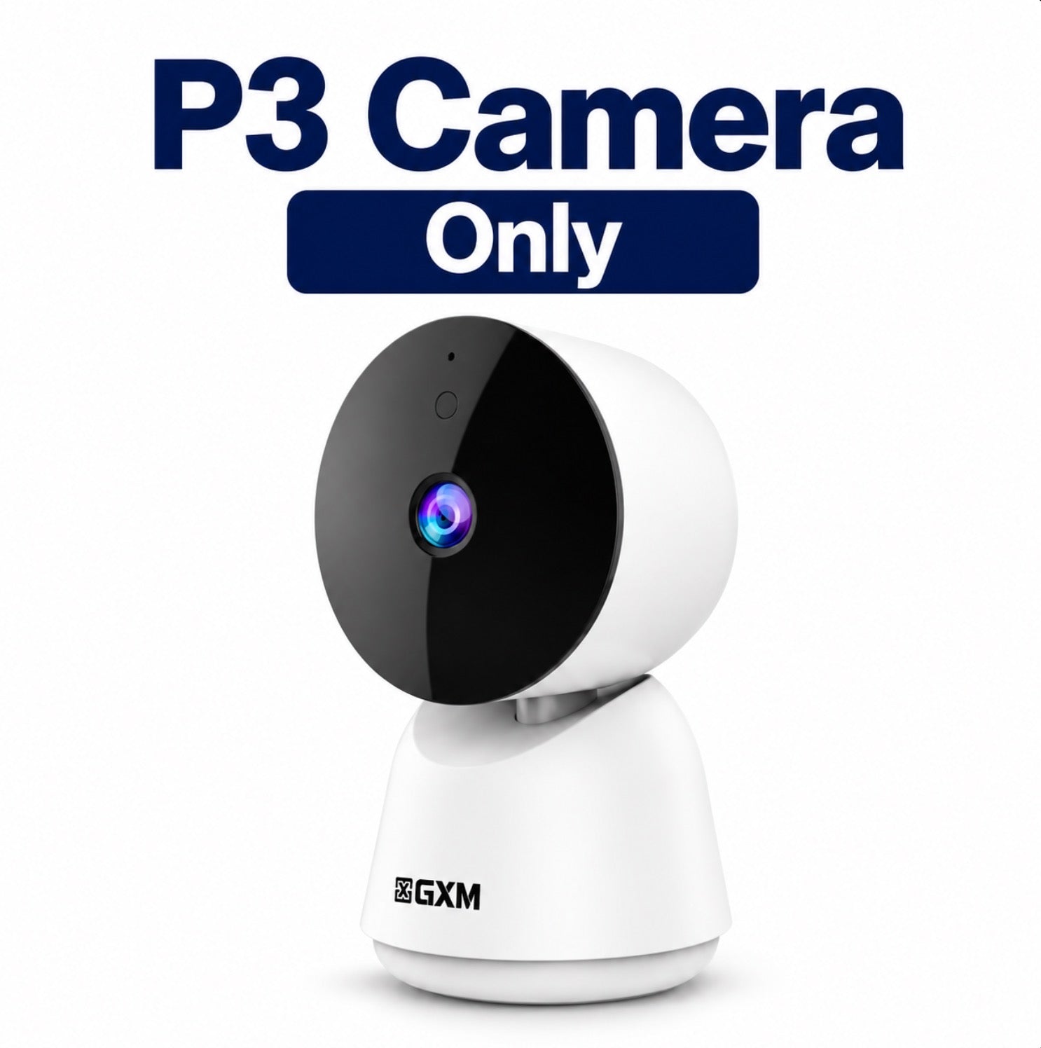 GXM P3 2K 3MP CCTV Security Camera 360° WiFi IP Camera Baby Monitor Pet Indoor Home Surveillance Security Camera