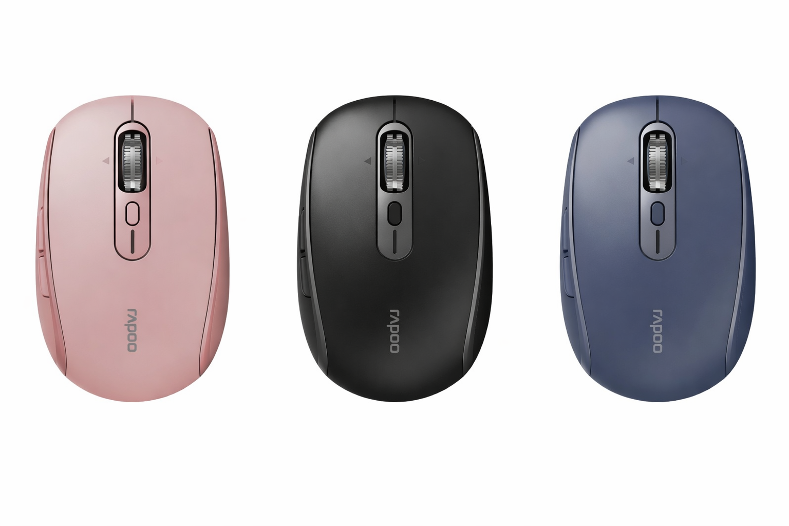 RAPOO M590 Silent Multi-Mode Wireless Mouse | 2.4G + Bluetooth 4.0/5.0 | 4800 DPI | 24 Months Warranty