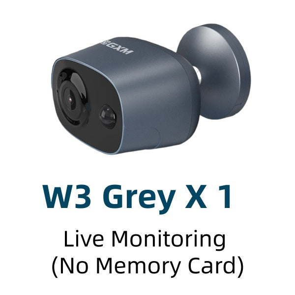 GXM W3 Pro Wireless Battery Camera – 2K Home Security Camera with Motion Detection & Night Vision
