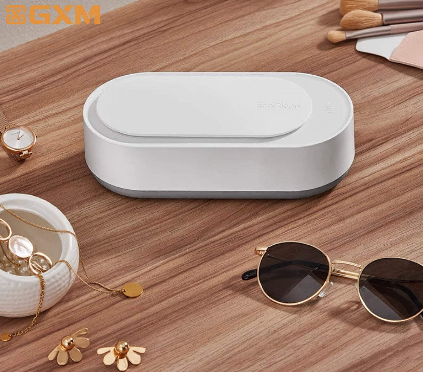 EraClean Pro Wireless Ultrasonic Cleaner | 45kHz High-Frequency 360° Deep Cleaning | Type-C Fast Charging