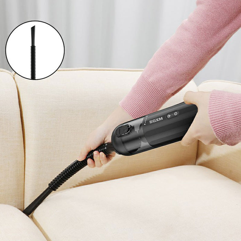 GXM V2 Car Vacuum Cleaner 10000 Pa Suction Power SOS Light and Lighting Portable Cordless Inflator Air Extraction Blower High-speed Motor Design