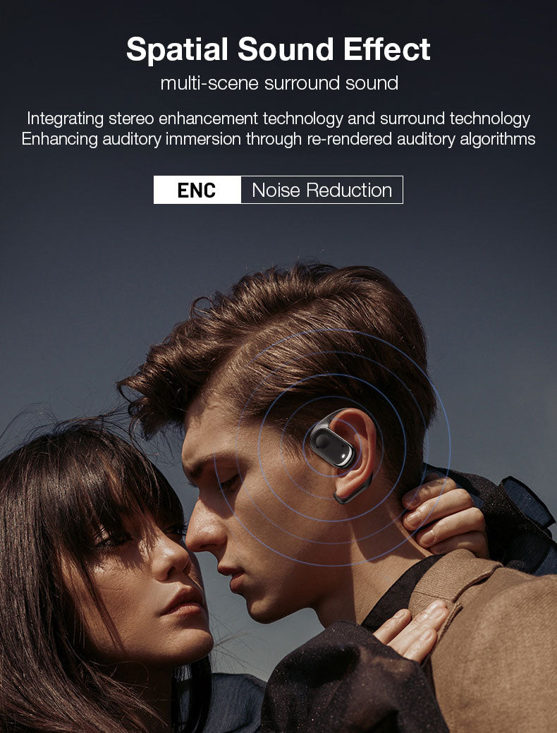 GXM Y30 OWS Earphone Open Wireless Stereo Comfortable Wear Noise Reduction Tap Touch Control Bluetooth 5.3