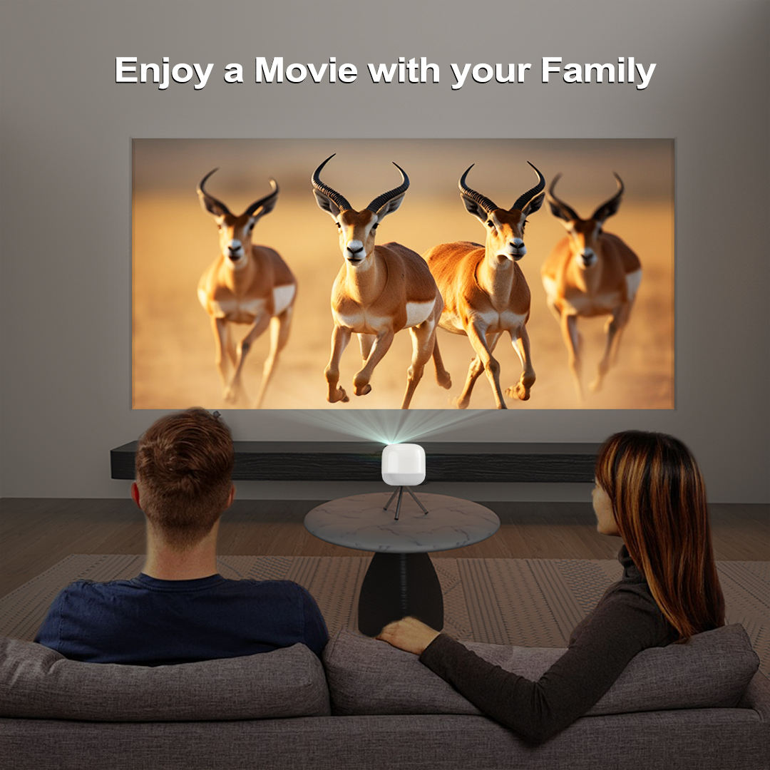 GXM  Portable Projector | 720P | Android 13 | 2.4G/5G WiFi | 000mAh
