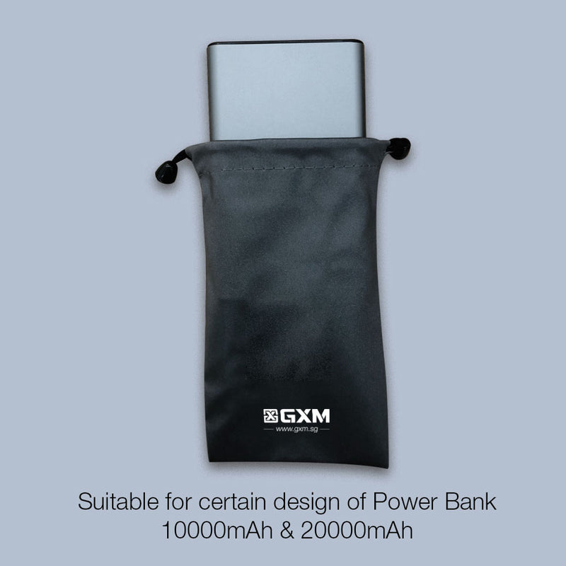 GXM Pouch Bag Cover Water-resistance Mesh for Mobile Phone Power Bank USB Cable Charger