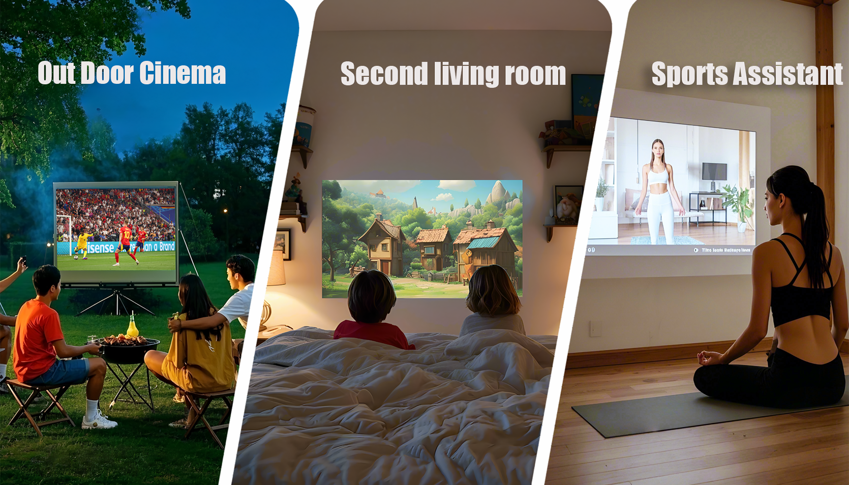 GXM  Portable Projector | 720P | Android 13 | 2.4G/5G WiFi | 000mAh