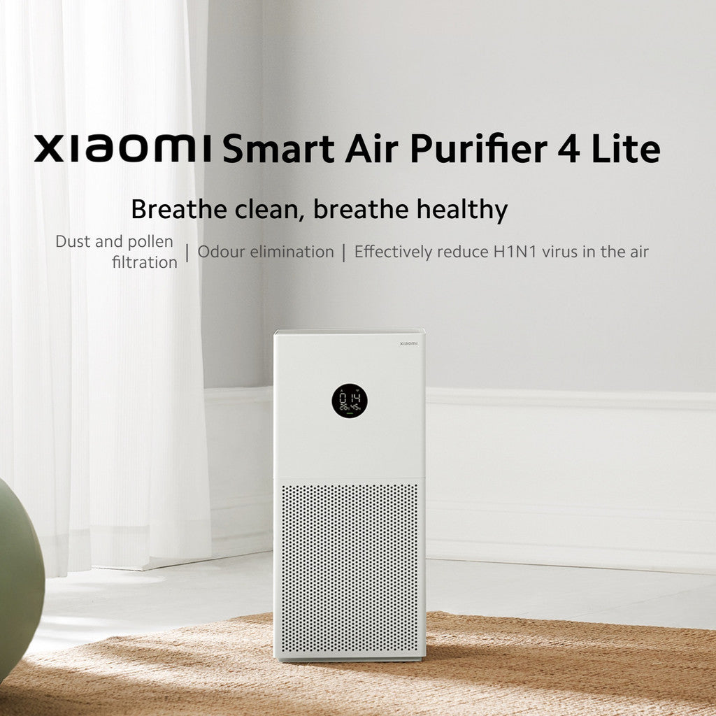 Xiaomi Smart Air Purifier 4 Lite | Dust & Pollen Filtration | Smart Control | OLED Display