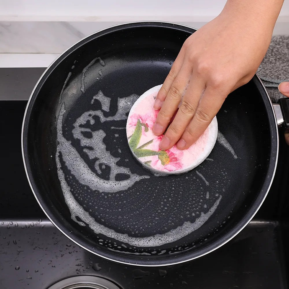GXM Magic Cleaning Cloth Sponge Dishwasher Sponge for Kitchen Dishwashing Sponge Easy to Clean
