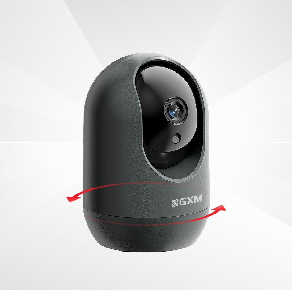 GXM P5 3K Smart Camera CCTV 5 MP Ultra Clear 5G 2.4G 24/7 Recording Rotation Apps Control Motion Detection Tracking