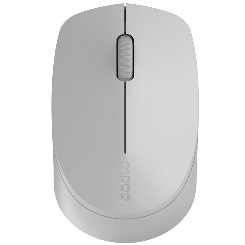 RAPOO M100 Silent Wireless Mouse | Silent Click | Ergonomic & Ambidextrous | Tri-Mode BT 2400 DPI
