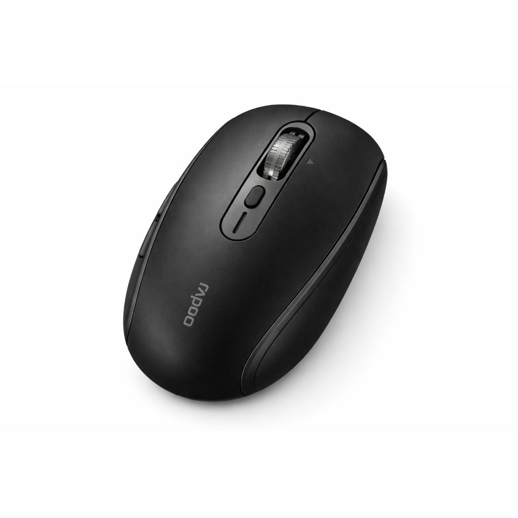 RAPOO M590 Silent Multi-Mode Wireless Mouse | 2.4G + Bluetooth 4.0/5.0 | 4800 DPI | 24 Months Warranty
