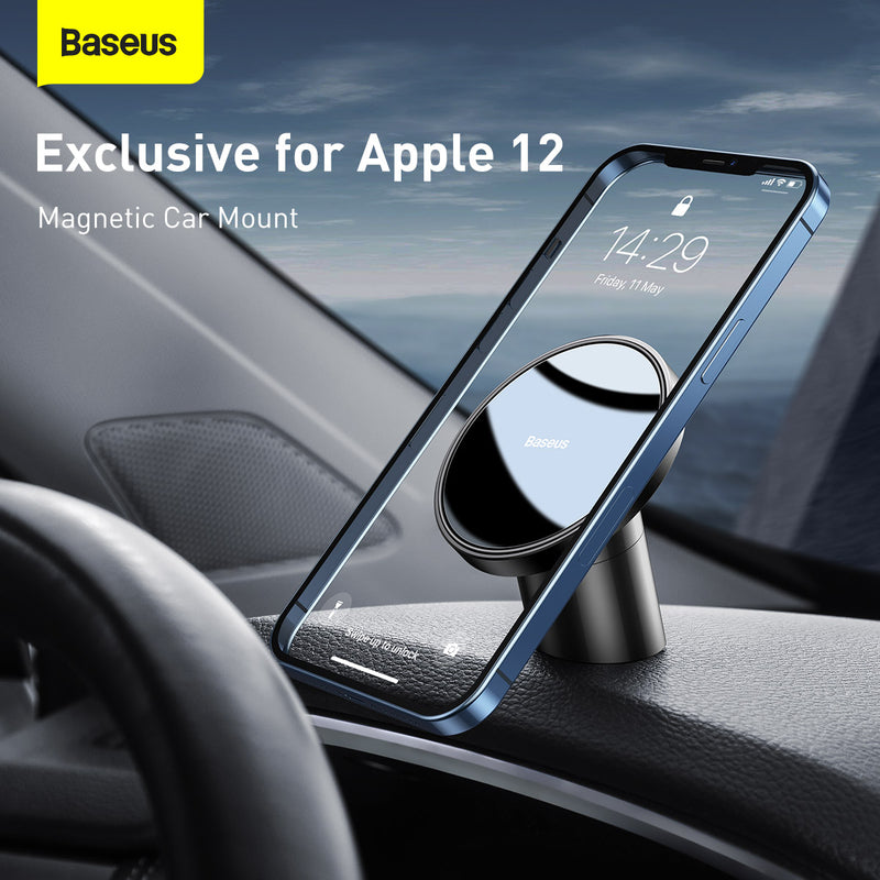 Baseus Magnetic 2 in 1 Universal Aircon Dashboard Air Vent 360 Degree Rotation iPhone 12 IOS Android Car Mount Holder Bracket