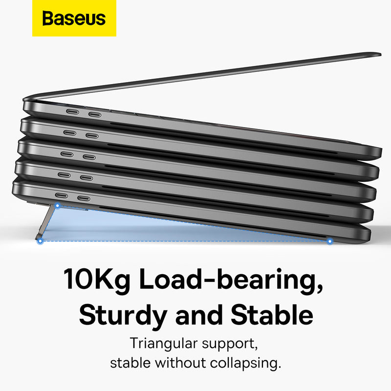 Baseus Slim Laptop Kickstand 2Pcs Set 10kg Load-bearing 13-17inch Laptop Mini Light Portable Stand Heat Dissipation