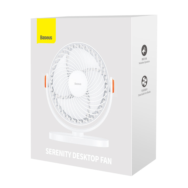 BASEUS SERENITY DESKTOP USB MINI FAN OFFICE HOME PORTABLE FAN COOLER