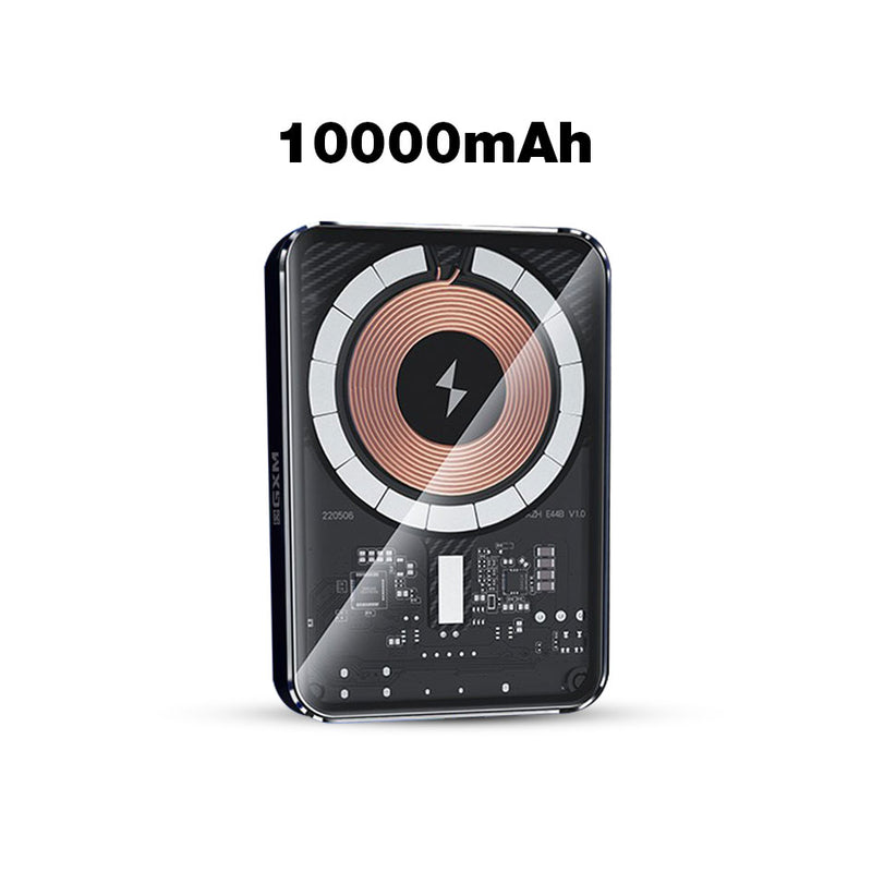 GXM Magnetic Wireless 20W Power Bank PB-W03 PB-W04 Stronger Magnetic Fast Charging iPhone 14 Pro Max Elegant Design Multiple Output 5000mAh and 10000mAh Capacity