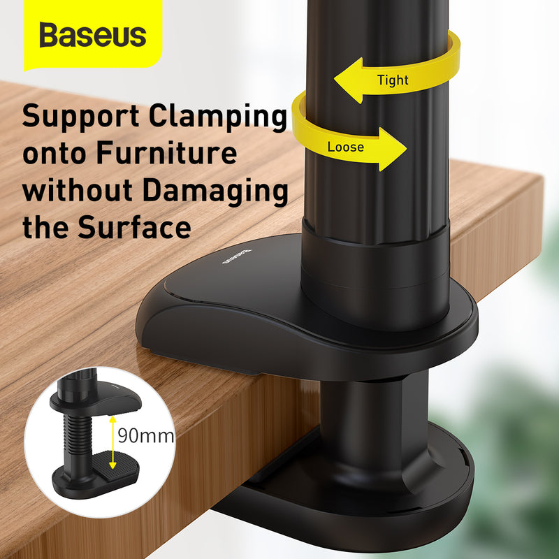 BASEUS Otaku PRO Phone Tablet Flexible Stand Holder Bracket Clamp Long Arms Mount Holder 4.7-12.9 inches