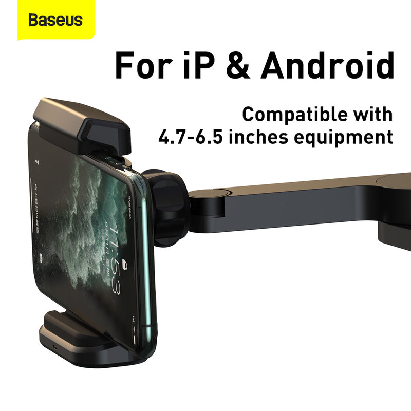 Baseus Energy Storage Car Backseat Phone Holder Mount 15W Wireless Charger
