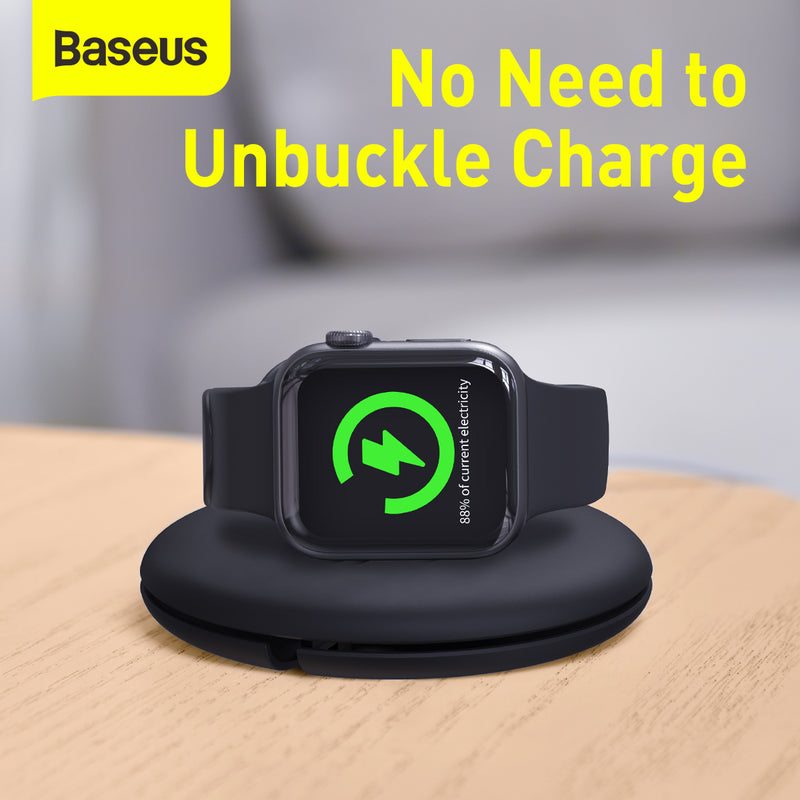 Baseus iWatch Planet Cable Organizer iWatch 1- 5 Series Portable Wire Storage Cable Winder Storage Box Container Ultra Thin Cable Winder For iWatch