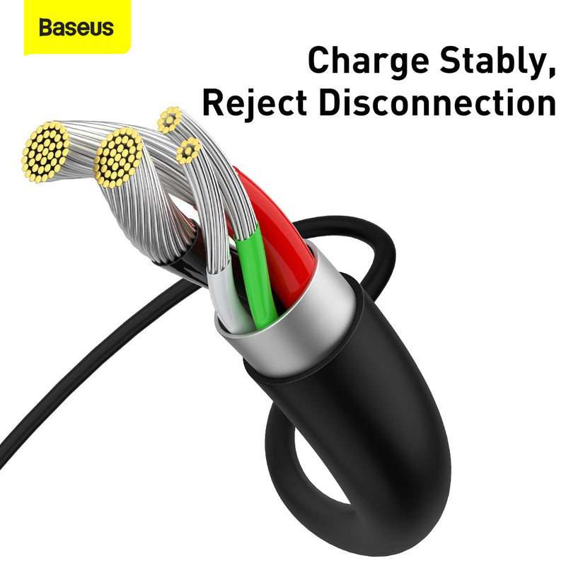 Baseus Superior USB To Micro USB 2A Fast Quick Charging Data 1/2M Mobile Tablet SR Anti Break Durable Charging Cable
