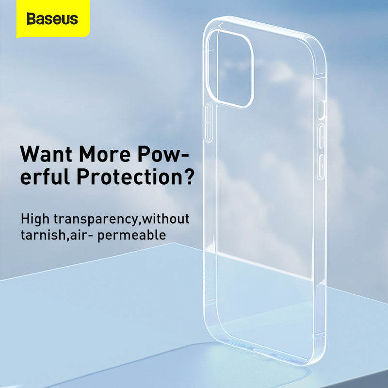 Baseus Simple iPhone 12 Pro 12 Pro Max Casing Back Case Anti Shock Anti Impact Case TPU Casing