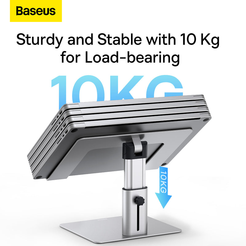 Baseus Metal Adjustable Universal Laptop Stand Heat Dissipation 11 - 17 Inch Aluminum Notebook Laptop MacBook Stand