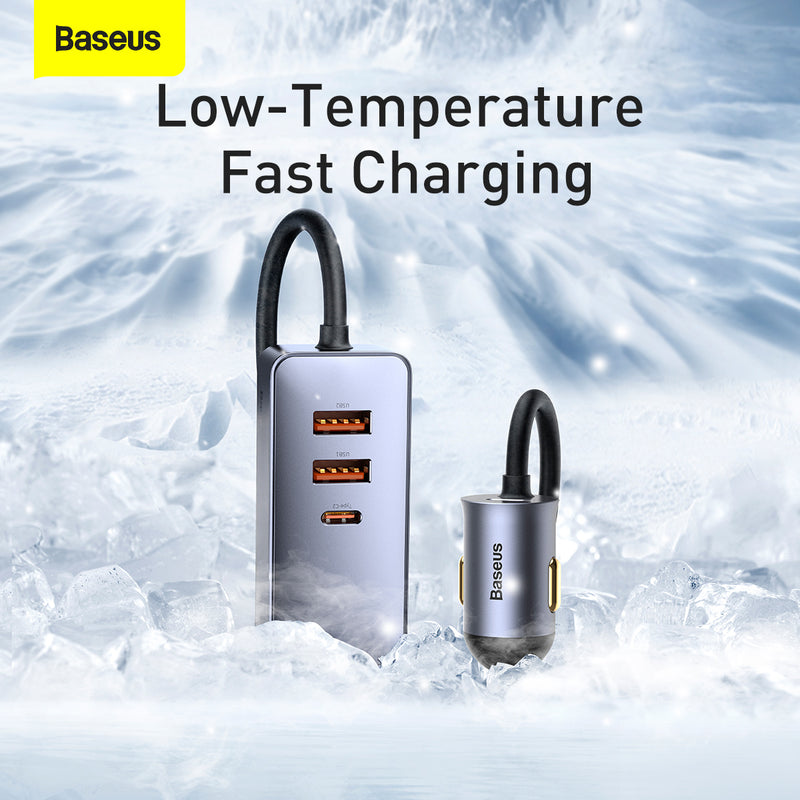 Baseus 120W Share Together PPS Fast Charging Car Charger