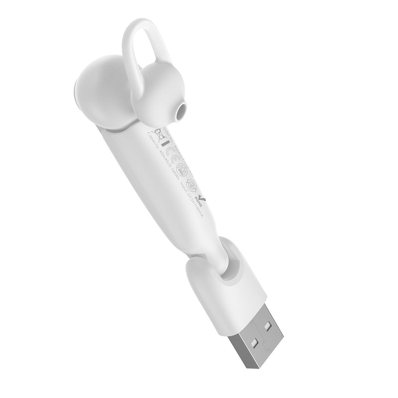 Baseus A05 Earphone Magnetic Charging Single Sided Bluetooth 5.0 Wireless Earpiece Headset Inbuilt Microphone Noise Reduction Long Battery Hours Headset