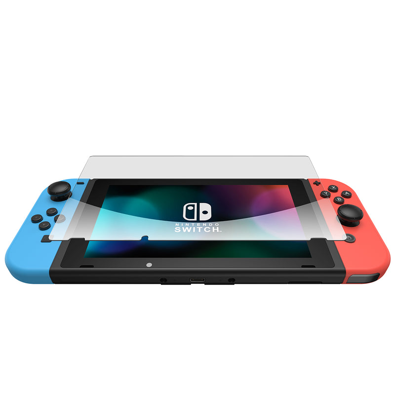Baseus Nintendo Switch Lite 0.3mm Tempered Glass Screen Protector HD Clear Full Screen Coverage Sweat And Fingerprint Proof Clear Tempered Glass