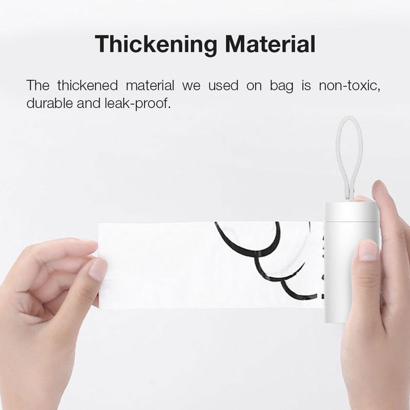 PETKIT Portable Pet Dog Waste Poop Bag Dispenser Puppy Pooper Scooper Degradable Bags Waste Supply