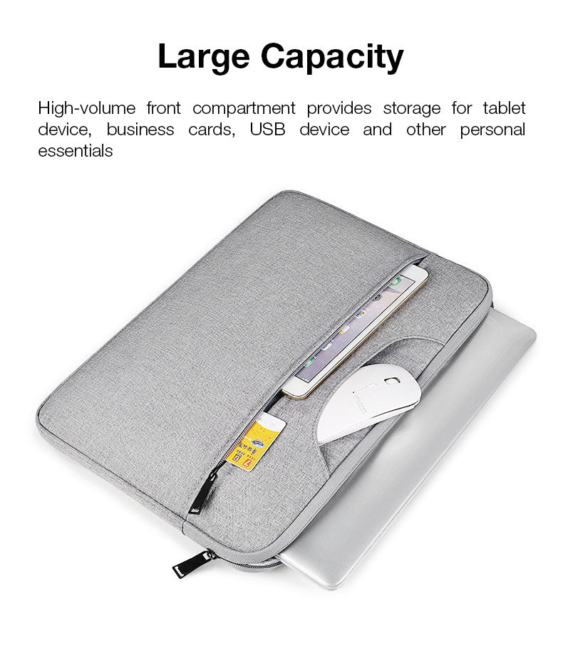 GXM Laptop Case Bag Sleeve Compatible with 14.1 to 15.4inches with Handle Portable Macbook Notebook Tablet and Water Resistant Surface Inner Velvet Protection