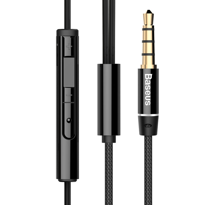 Baseus H06 Encok Earphone Earpiece 3.5mm Wire In-Ear HIFI Quality 6D Sound Inbuilt Microphone Universal Audio Jack Earpiece