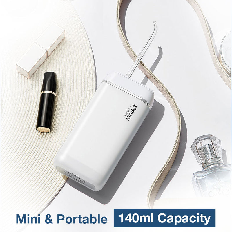 Enpuly M6 Plus Mini Tooth Cleaner Dental Irrigator Water Flosser Jet Portable Cordless 130ml Travel Tooth Cleaner