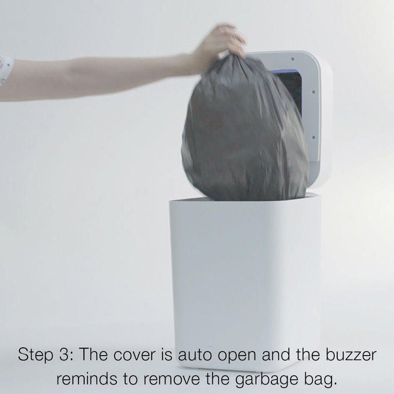 Townew T1S Smart Trash Can Thermoplastic Sealing Auto Sealing Auto Replacing Trash Bag Auto Packing Trash Larger Capacity Waterproof IPX 4