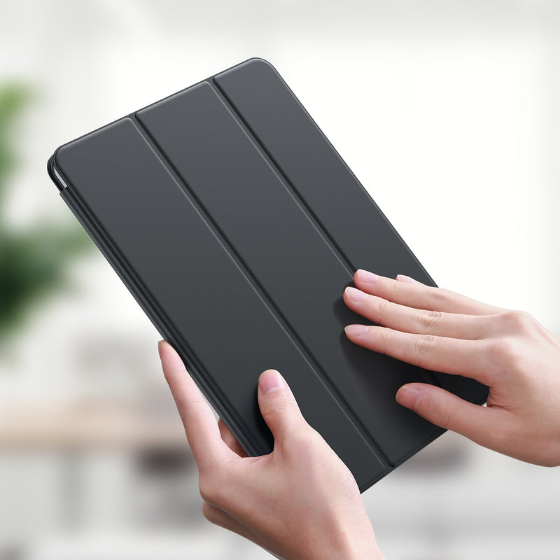 Baseus Simplism iPad Pro 2020 11/12.9 inch Strong Magnetic Tri Three Fold Flip Leather Case Ultra Thin Drop Resistant Foldable Case Stand Holder