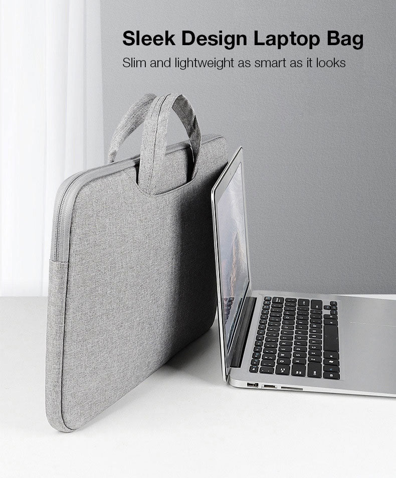 GXM Laptop Case Bag Sleeve Compatible with 14.1 to 15.4inches with Handle Portable Macbook Notebook Tablet and Water Resistant Surface Inner Velvet Protection