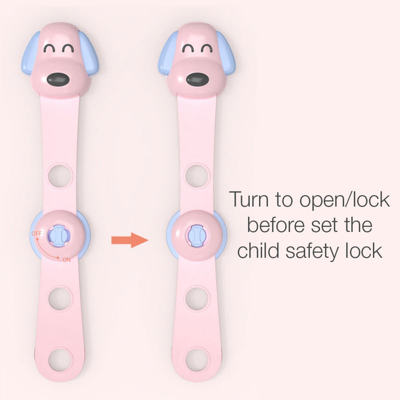 Beideli Baby Child Safety Lock Drawer Window Toilet Sliding Door Wardrobe Cabinet Lock For Kids Children Safety