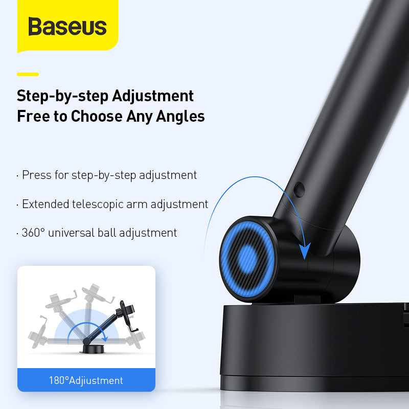 Baseus Simplism Gravity Dashboard Windscreen Car Mount Holder Suction Base Mobile Phone Holder Universal Holder