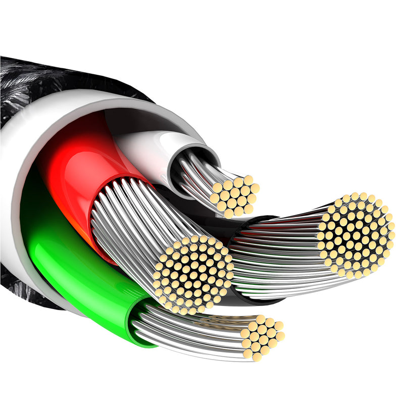 Baseus Tungsten Gold USB to iP 2.4A Fast Charging Data Cable Compatible with iPhone 12 Pro Max Mini 11 XS XR