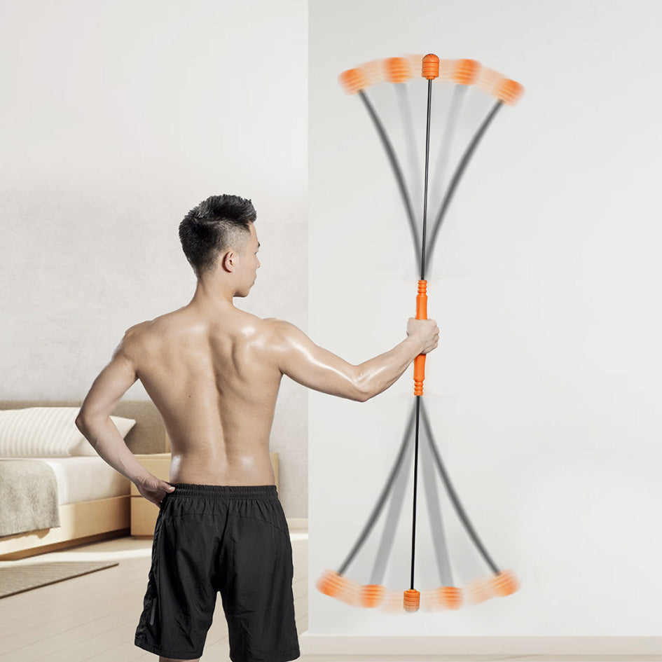 FED Flexi Fitness Bar Multi Functional Elastic Vibrating Training Stic FED Flexi Fitness Bar Multi Functional Elastic Vibrating Training Stic