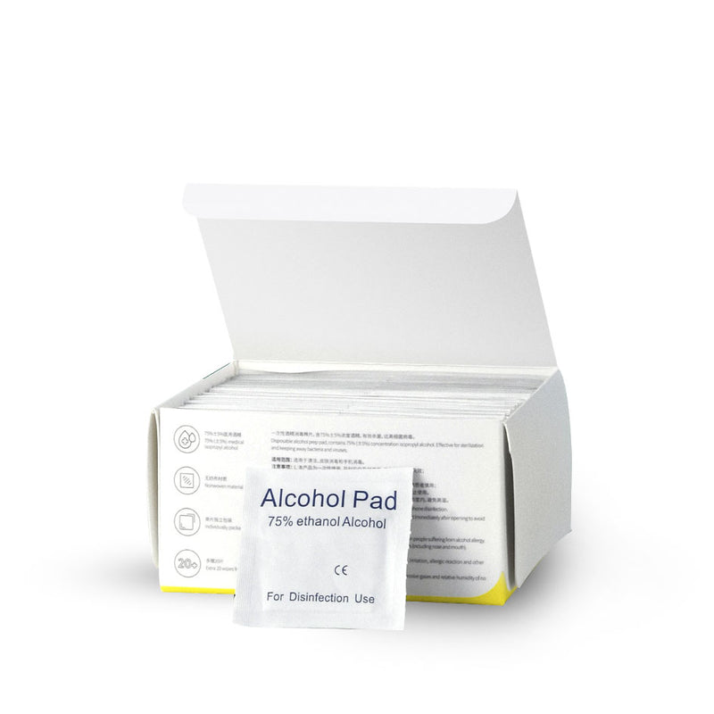 Baseus Alcohol Pad Wipe 120 Pcs Swab Anti-bacterial Disinfectant Hand Sanitizer 75% Alcohol Mobile Phone Gems Bacteria Eliminator Wipe