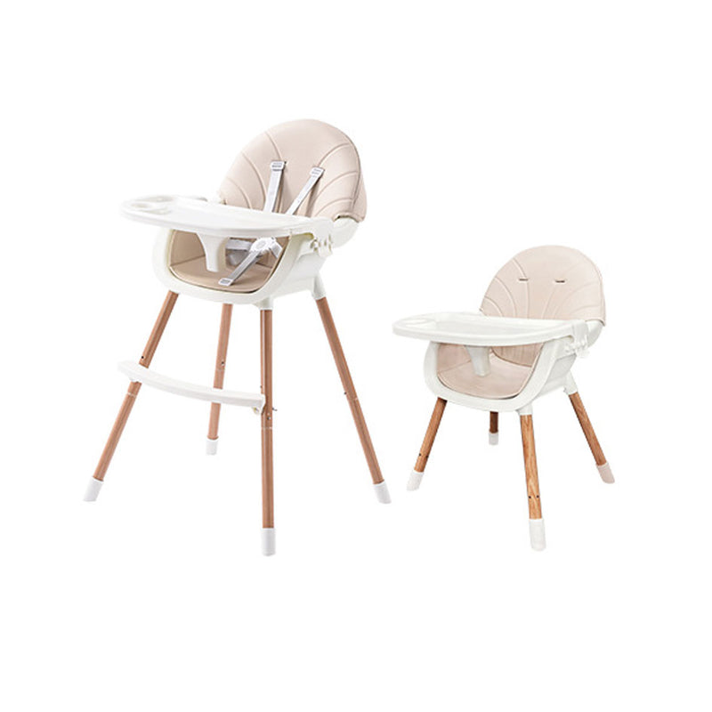 Baby Dining Chair 2 Dining Playing Feeding Parenting Dual Height Adjustable Food Tray Extra Safety System PU Seat Baby Chair
