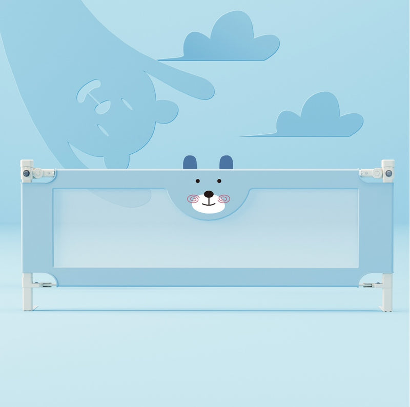 Baby Safety Bed Guard Bedrail Bed Guard Kids Safety Gate Barrier Sturdy Stable Single Sided Lifting Operation Baby Bed Guard Protection