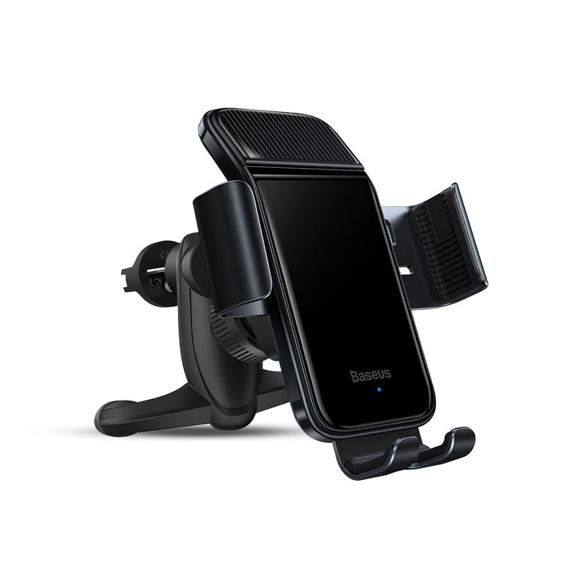 Baseus Smart Solar Operation Car Mount Electric Holder for Mobile Phone Auto Clamping