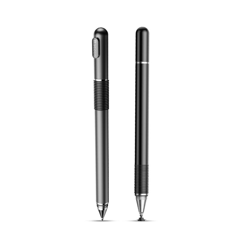 Baseus 2 In 1 Capacitive Stylus Pen for Mobile Tablet Ballpoint Pen Touch Screen Smooth Drawing Writing Smartphone Pen