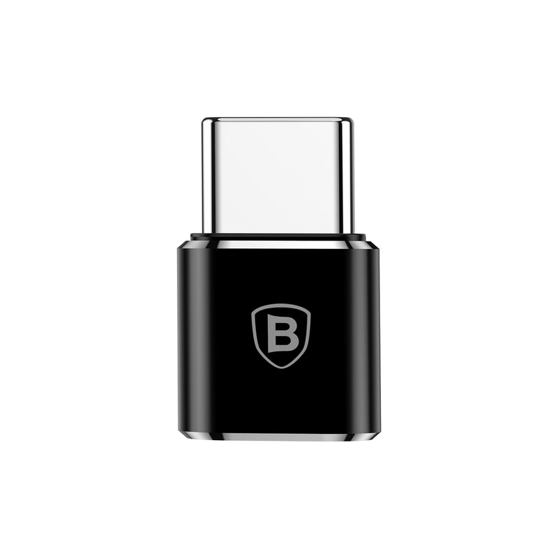 Baseus Mini MicroUSB Female To Type - C USB C Male 2.4A Adapter Converter Charger Plug OTG